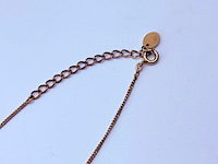 Pierre balmain goldplated pendant collier met steentjes - afbeelding 7 van  7