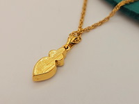 Pierre balmain goldplated pendant collier met zirkonia diamanten - afbeelding 4 van  6