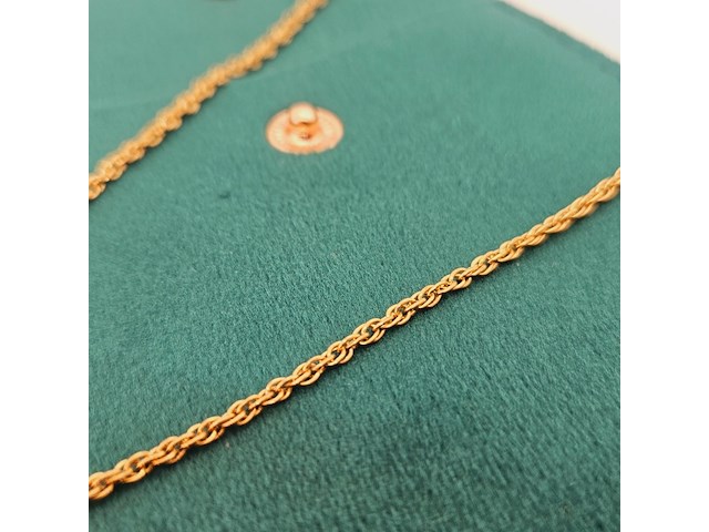 Pierre balmain goldplated pendant collier met zirkonia diamanten - afbeelding 5 van  6