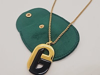 Pierre balmain goldplated pendant collier - afbeelding 2 van  6