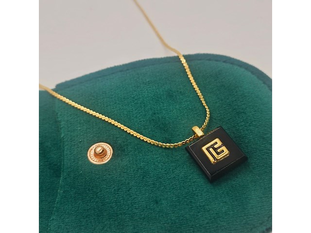 Pierre balmain goldplated pendant collier - afbeelding 1 van  6