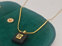 Pierre balmain goldplated pendant collier - afbeelding 2 van  6
