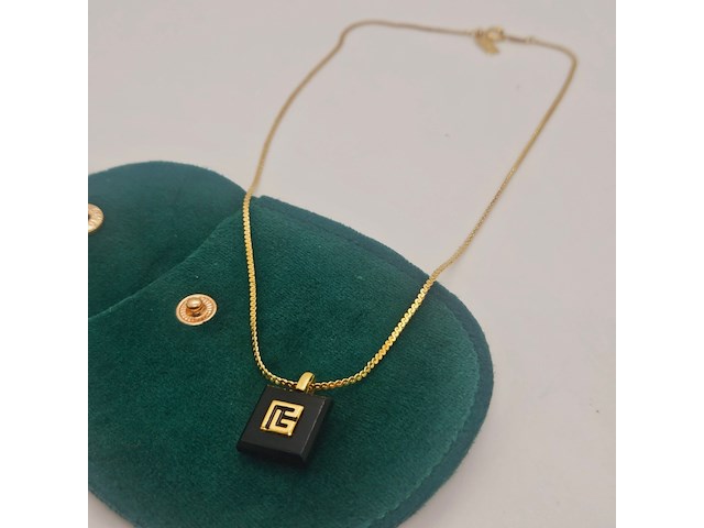 Pierre balmain goldplated pendant collier - afbeelding 3 van  6