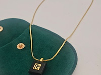 Pierre balmain goldplated pendant collier - afbeelding 3 van  6