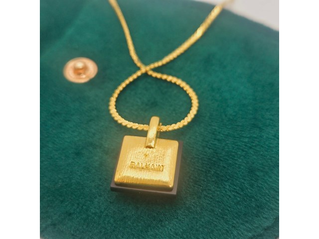 Pierre balmain goldplated pendant collier - afbeelding 4 van  6