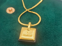 Pierre balmain goldplated pendant collier - afbeelding 4 van  6