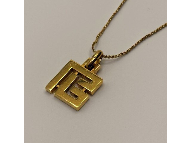 Pierre balmain goldplated pendant collier - afbeelding 1 van  3