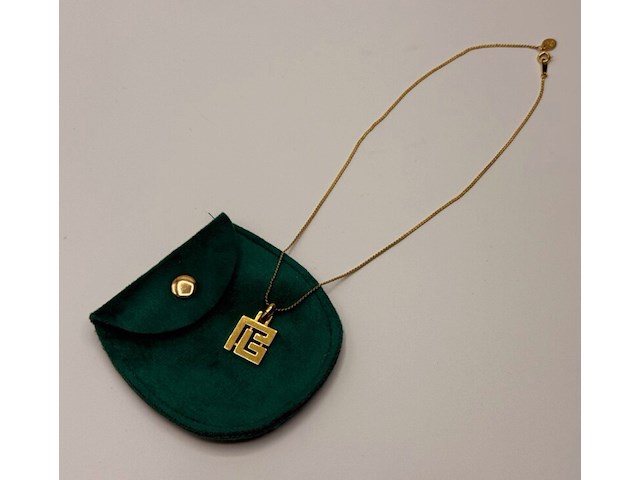 Pierre balmain goldplated pendant collier - afbeelding 2 van  3