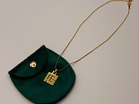 Pierre balmain goldplated pendant collier - afbeelding 2 van  3