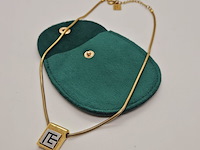 Pierre balmain goldplated two tone pendant collier - afbeelding 1 van  5