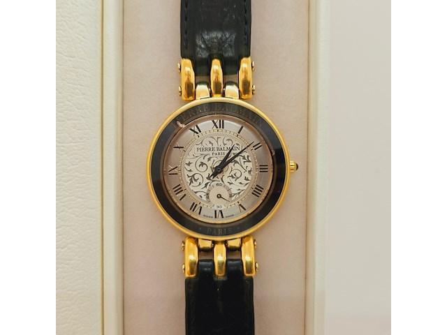 Pierre balmain haute elegance goldplated horloge - afbeelding 1 van  8