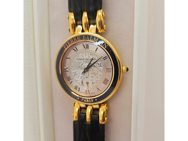 Pierre balmain haute elegance goldplated horloge - afbeelding 3 van  8