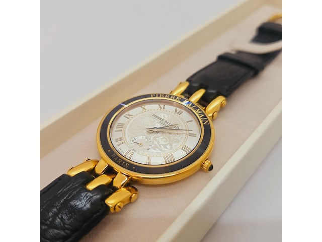 Pierre balmain haute elegance goldplated horloge - afbeelding 4 van  8