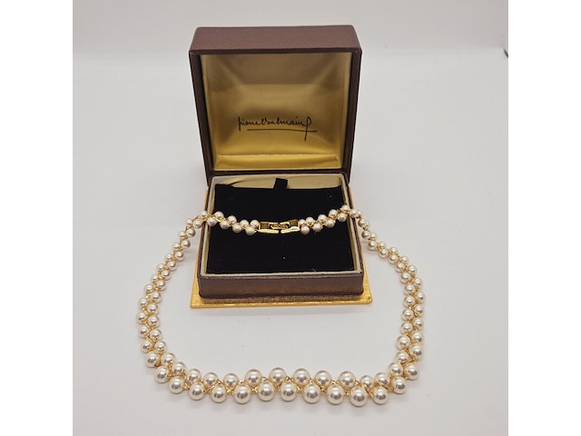 Pierre balmain parelsnoer collier - inclusief balmain doos - afbeelding 2 van  8