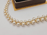 Pierre balmain parelsnoer collier - inclusief balmain doos - afbeelding 3 van  8