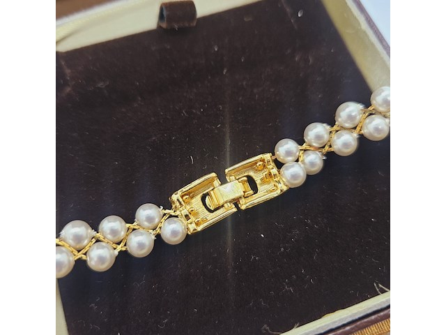 Pierre balmain parelsnoer collier - inclusief balmain doos - afbeelding 6 van  8