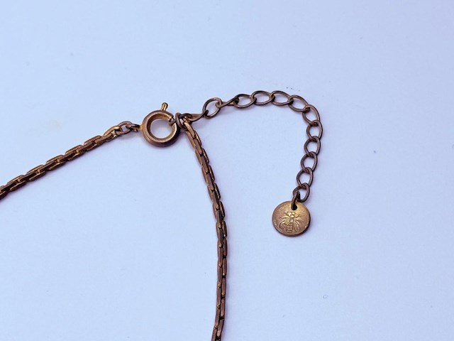 Pierre balmain two tone goldplated pendant collier - afbeelding 7 van  8