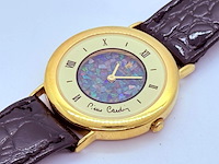 Pierre cardin goldplated dresswatch met abelone/parelmoer wijzerplaat - afbeelding 1 van  6