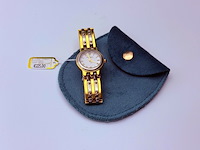 Pierre cardin goldplated two-tone dameshorloge - gold/silver - afbeelding 3 van  6