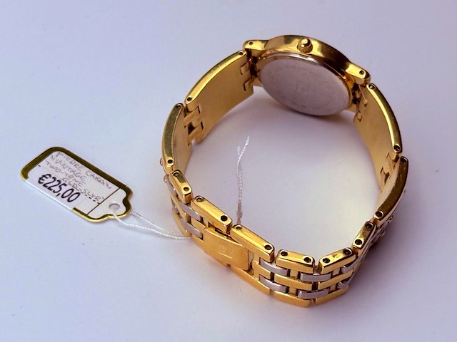 Pierre cardin goldplated two-tone dameshorloge - gold/silver - afbeelding 5 van  6