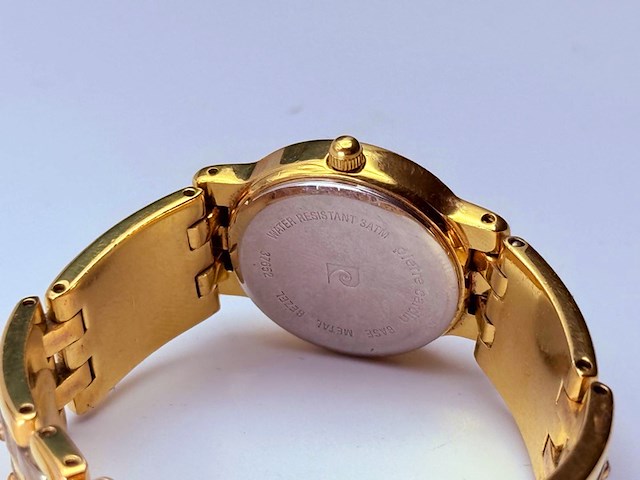 Pierre cardin goldplated two-tone dameshorloge - gold/silver - afbeelding 6 van  6