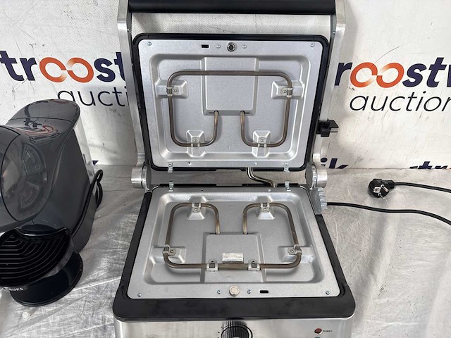 Pierre contactgrill cg5000multi – multifunctionele contactgrill | krups nescafé dolce gusto genio s kp243b – capsule koffiemachine - afbeelding 3 van  3