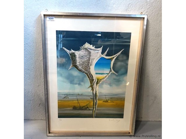 Pierre de colas lithografie met potlood gesigneerd en genummerd - afbeelding 1 van  5