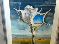 Pierre de colas lithografie met potlood gesigneerd en genummerd - afbeelding 2 van  5
