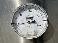 Pierre guerin technologies ct 2000 l roestvrijstalen tank met agitator - afbeelding 8 van  9