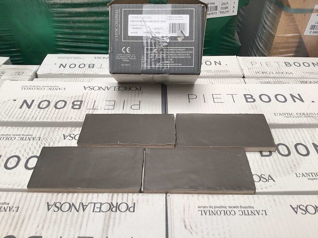 Piet boon signature ash mat wandtegel 7,5x15 cm 25 m² - afbeelding 3 van  4
