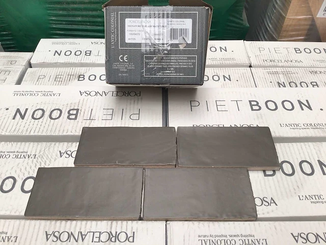 Piet boon signature ash mat wandtegel 7,5x15 cm 25 m² - afbeelding 1 van  4