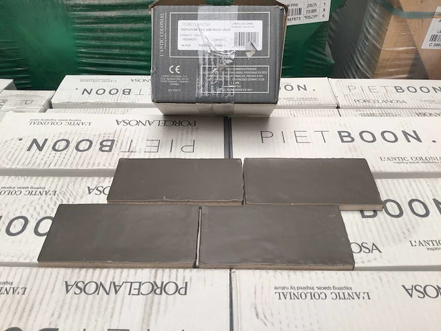 Piet boon signature ash mat wandtegel 7,5x15 cm 25 m² - afbeelding 3 van  4