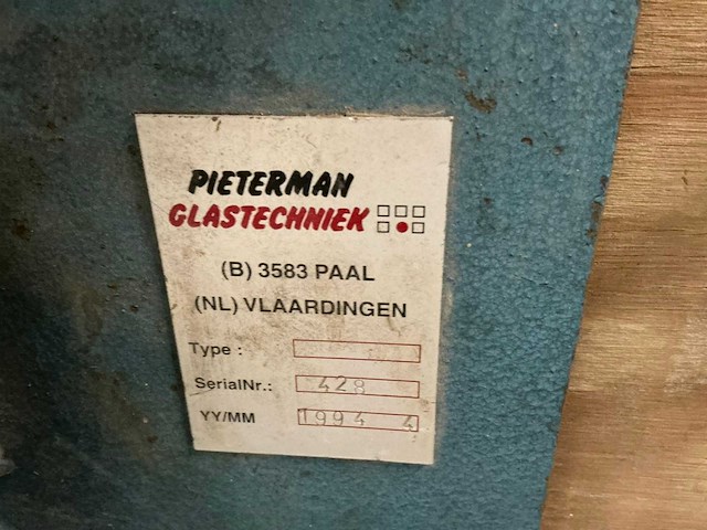 Pieterman glastechniek vacuum glashefjuk met vacuumpompunit - afbeelding 4 van  6