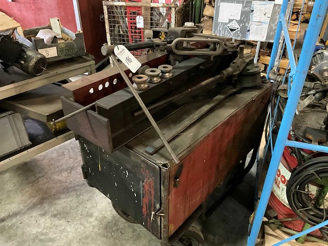 Pijp-/ buisbuiger op transportkar - afbeelding 1 van  6