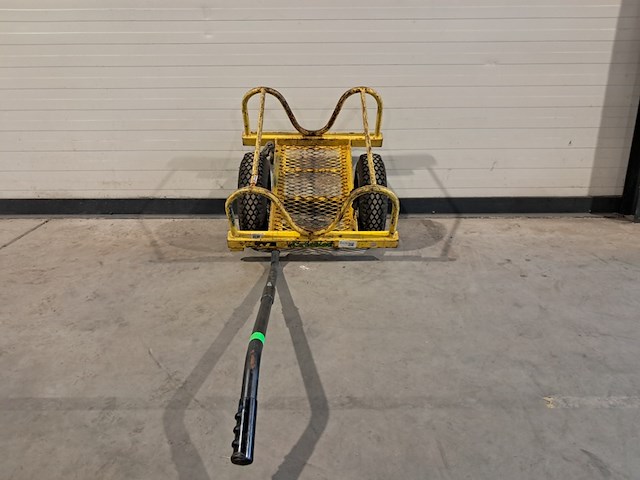 Pijpbuggy 450kg sumner, cricket flat free tires, bouwjaar 2009 - afbeelding 3 van  10
