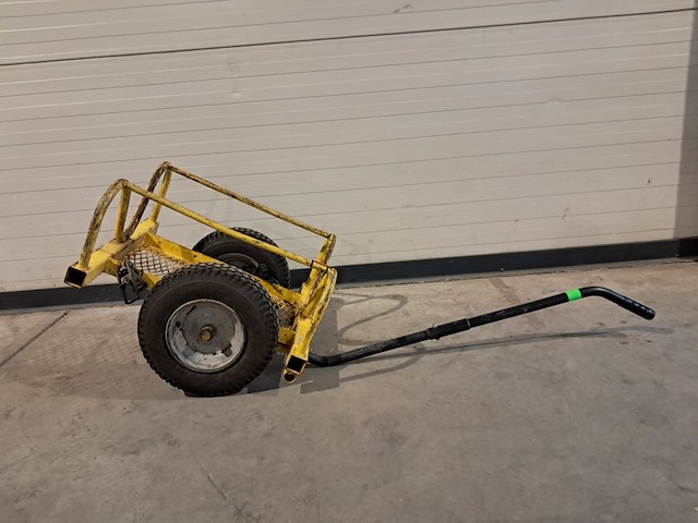 Pijpbuggy 450kg sumner, cricket flat free tires, bouwjaar 2009 - afbeelding 4 van  10