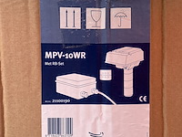 Pijpdakventilator 420 m³/h + rft bediening orcon, mpv-10wrb - afbeelding 2 van  3