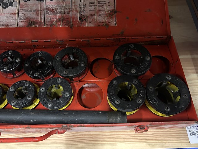 Pijpdraadsnijset virax - afbeelding 2 van  5