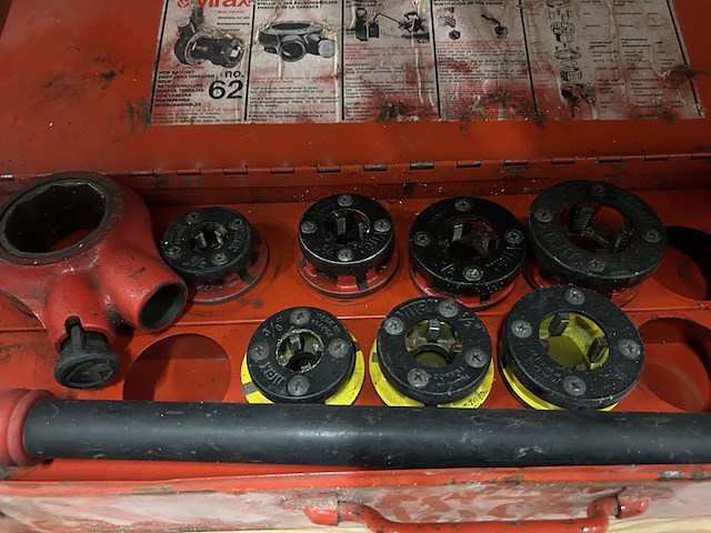 Pijpdraadsnijset virax - afbeelding 3 van  5