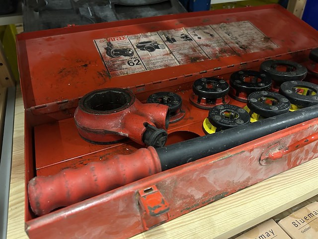 Pijpdraadsnijset virax - afbeelding 4 van  5