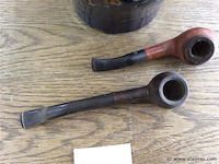 Pijpen + tabakspot. h:18. - afbeelding 3 van  3