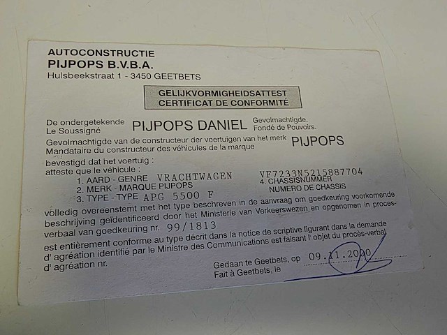 Pijpops - 2000 - apg5500f - foodtruck - afbeelding 44 van  49