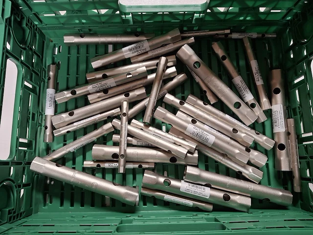 Pijpsleutels mix maten 36 stuks - afbeelding 1 van  3