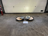 Pilaren blower met licht (2x) - afbeelding 1 van  2