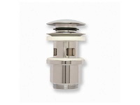 Pilette klik - klak 1 1/4 inch met overloop - chrome - 4823.00oc.1 - afbeelding 1 van  4