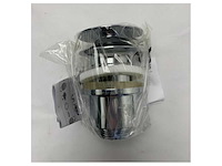 Pilette klik - klak 1 1/4 inch met overloop - chrome - 4823.00oc.1 - afbeelding 2 van  4