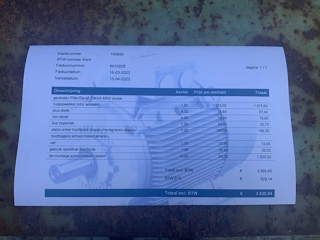 Pillen deutz stroomgenerator - afbeelding 13 van  20