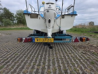 Pilot - zeewaardig - visboot met trailer en 50 pk evinrude etec - afbeelding 3 van  44