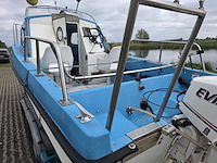 Pilot - zeewaardig - visboot met trailer en 50 pk evinrude etec - afbeelding 10 van  44