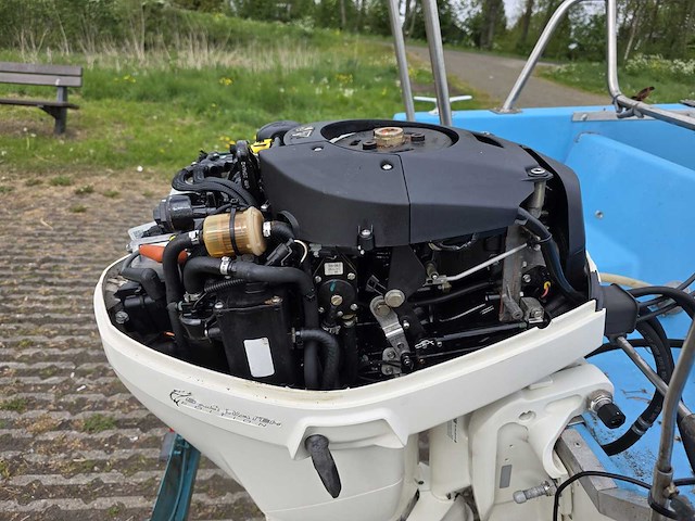 Pilot - zeewaardig - visboot met trailer en 50 pk evinrude etec - afbeelding 22 van  44